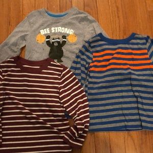 3 long sleeve Boys Lot!